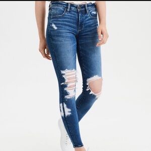 American Eagle Next Level Stretch Jegging Sz 8 Short